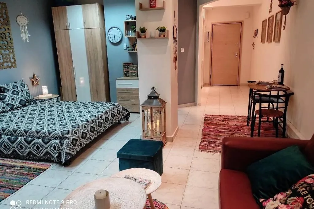 Marina'S Boho Chic Central Studio Near Seaside Thessaloniki Apartment
