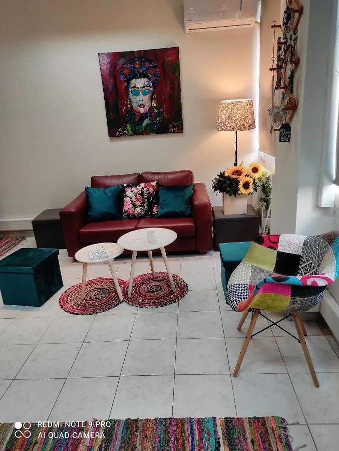 Marina'S Boho Chic Central Studio Near Seaside Thessaloniki
